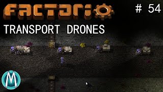 [Factorio 1.1 4K] Angel/Bobs Ep 54: Transport Drones (Tutorial/Walkthrough)