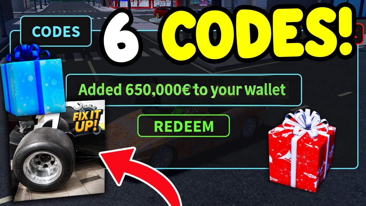 ALL *WORKING CASH CODES* FOR FIX IT UP In JANUARY 2026! ROBLOX