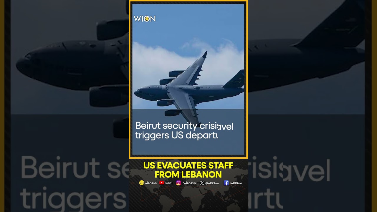 US Orders Non-Emergency Staff Departure from Lebanon Amid Security Concerns | WION SHORTS