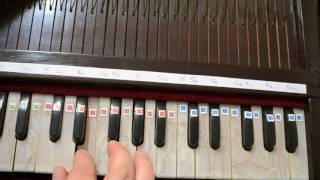 Harmonium Lessons 11.1 Lowered version of Aindra's tune