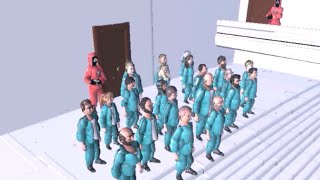 SPORE: Российская игра в Кальмара. Пятая игра Стеклянный Мост. Russian Squid Game. Glass Bridge.