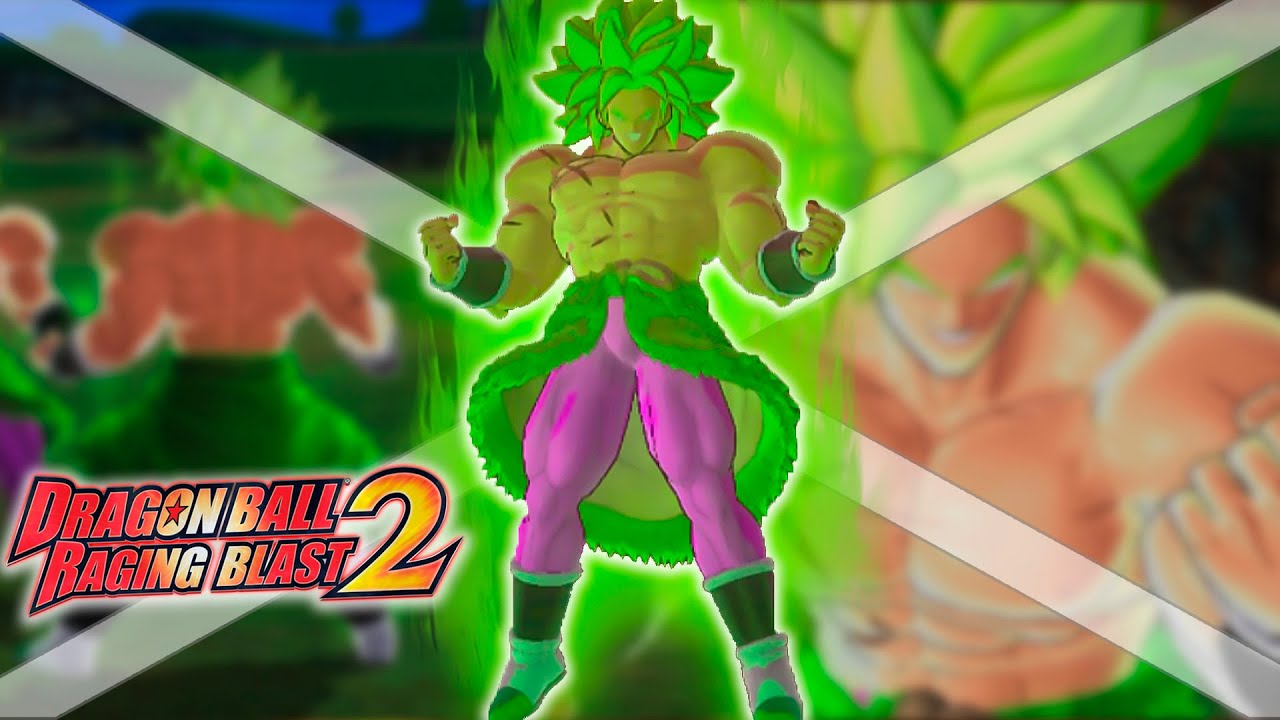 NEW Broly DBS LSSJ Mod Showcase | Dragon Ball Raging Blast 2 Mods - YouTube