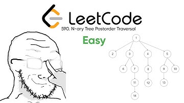 LeetCode 590 | N-ary Tree Postorder Traversal | Python | DFS