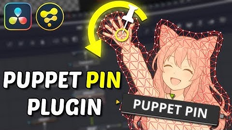Puppet Pin Tool Plugin for DaVinci Resolve & Fusion - Overview and Tutorial