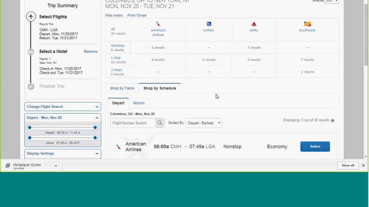 sap concur travel booking tool