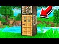 How to LIVE INSIDE A TREE in Minecraft!