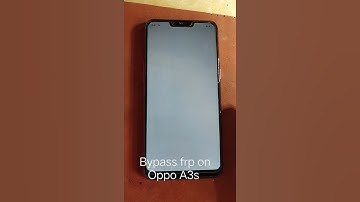 Frp 🔒 bypass on oppo A3S