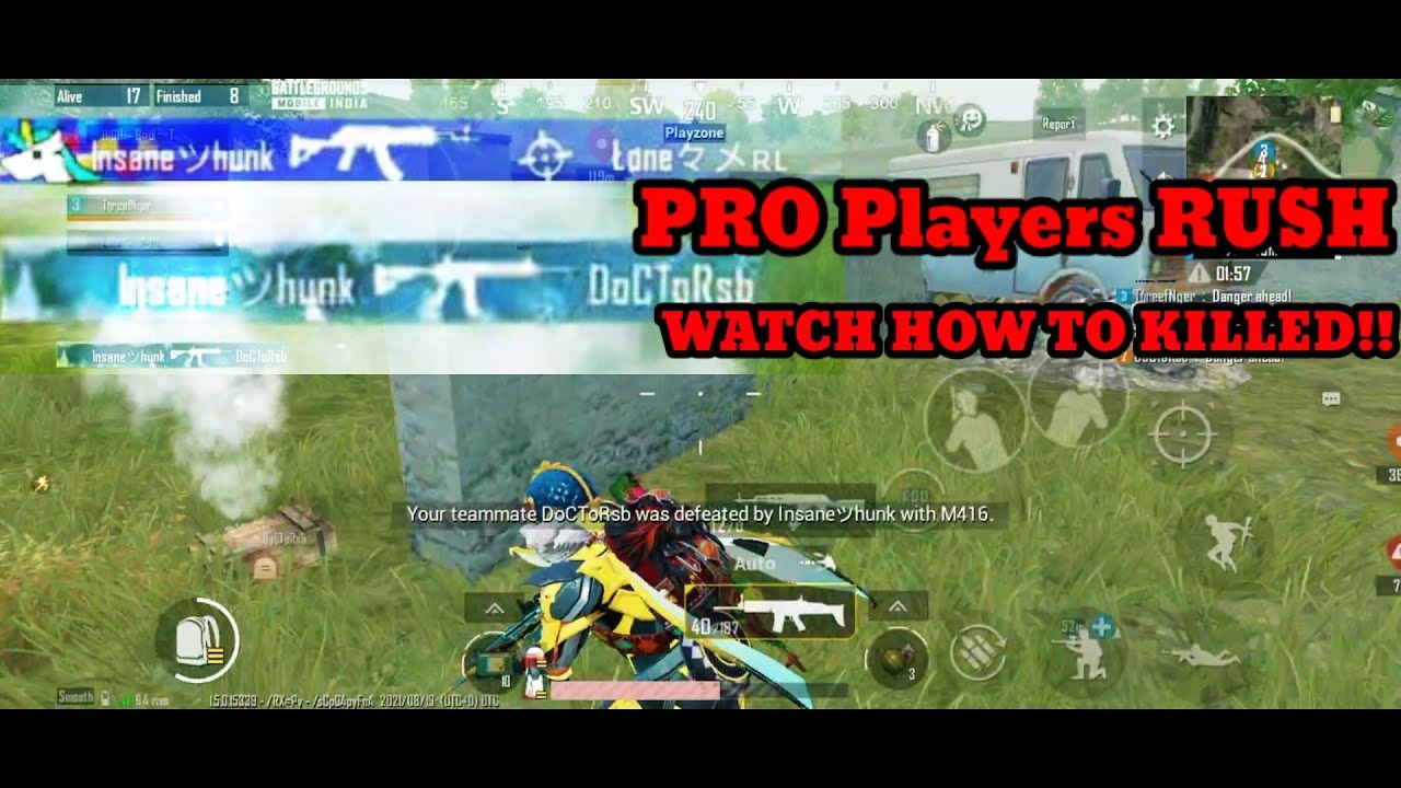 Flare Drop Fight  || Pro Player RUSH |
