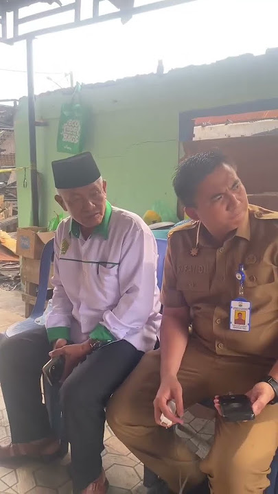 Rapat Koordinasi Lurah Kasi Kasubbag Kecamatan Kertapati dilanjutkan Meninjau lokasi Kebakaran
