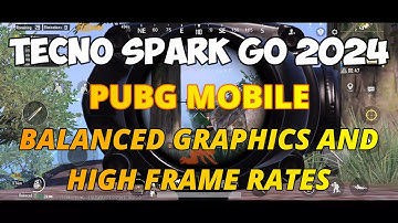 PUBG Mobile in Tecno Spark Go 2024