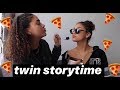 MUKBANG / FUNNY TWIN STORYTIME  |MontesTwins|