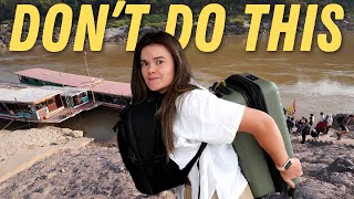 Is the Laos SLOW BOAT Worth It?  🇱🇦 Laos Travel Vlog 2024