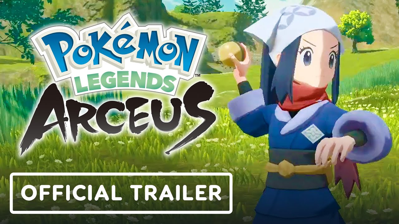 New Pokémon Legends: Arceus trailer shows off gameplay - GadgetMatch