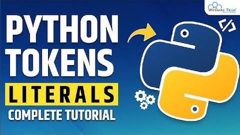 Python literals - What are literals in Python | Python in Hindi