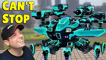 Ik kan niet stoppen met het spelen van deze nieuwe robot