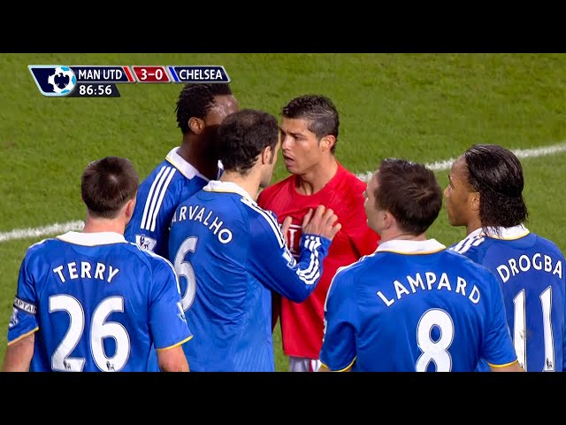 Cristiano Ronaldo MASTERCLASS vs Prime Chelsea | 2008/09 - YouTube