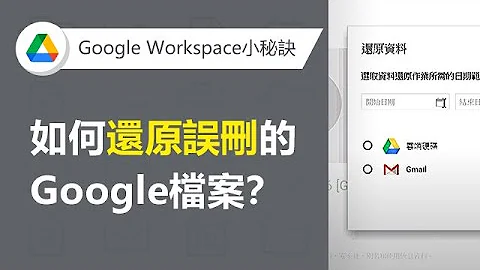 【Google Drive云端硬碟】误删Google云端上的档案？Google Workspace可以轻松还原资料 | TS Cloud 田中系统 - 天天要闻