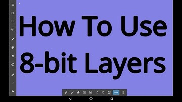 How To Use 8-Bit Layers - Medibang Paint Tutorial For Beginners