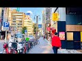 【4K】Japan Walking Tour - Beautiful Sunset | Street Food at Nagoya, Japan