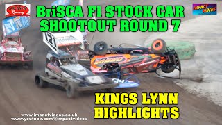 Kings Lynn BriSCA F1 Stock Car 2025 Shoutout Round 7 Highlights