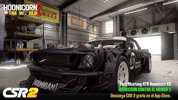 【CSR2】Mustang RTR Hoonicorn V2, shift & tune 6.78x