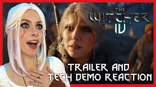 My Girl Looks INCREDIBLE! | Witcher 4 Trailer and Tech Demo Reaction
