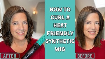 How To Curl A Heat Friendly Synthetic Wig With The TressTech Cool Flow Dual Styler by TressAllure