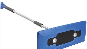 Review- Snow Joe SJBLZD-LED 4-In-1 Telescoping Snow Broom + Ice Scraper | 18-Inch Foam Head