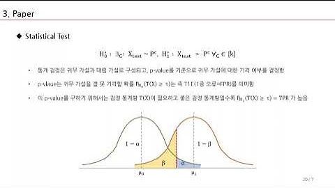[Paper Review] A Statistical Framework for Efficient Out of Distribution Detection in DNN