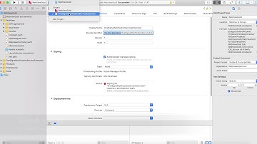 Rename the package name/bundle identifier of iOS Xcode WebViewGold apps [HOW TO]