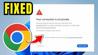 How To Fix Not Secure Error In Google Chrome (Windows 11)