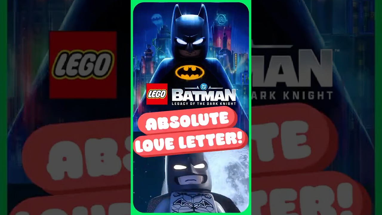 Lego batman legacy of the dark knight is a absolute love letter #gamingnews #batman #geeknews