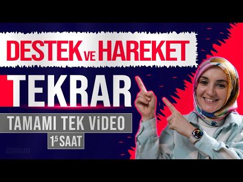 4) Destek ve Hareket Sistemi FULL TEKRAR | 11. Sınıf Biyoloji | AYT Biyoloji Konu Anlatımı 4