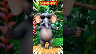 🐘 Mota Hathi No Dhamakedar Dance 😂 | Funny Jungle AI Video