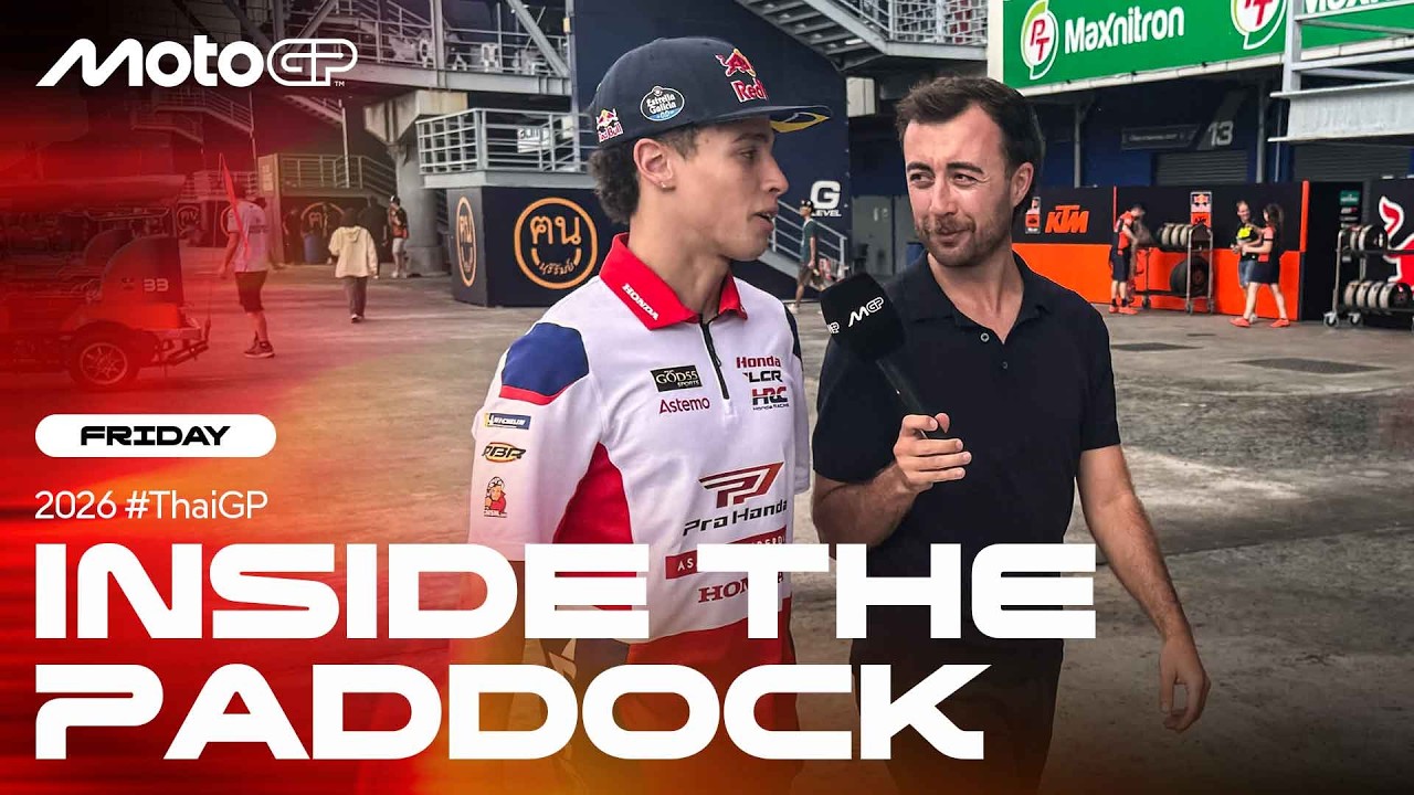⁣Moreira debuts in Inside The Paddock 🎉  | 2026 Thai GP