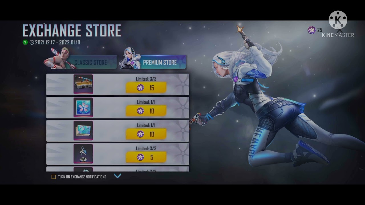 Free fire token exchange buy all item.😱😱😱