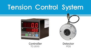 【Tension Control System】application in Fabric Stenter Machine