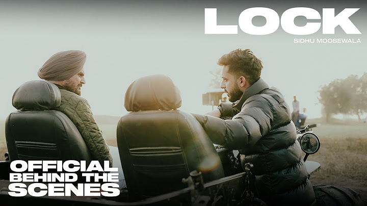 LOCK OFFICIAL BEHIND THE SCENES | SIDHU MOOSEWALA | NAVKARAN BRAR | ROOMI STUDIOS