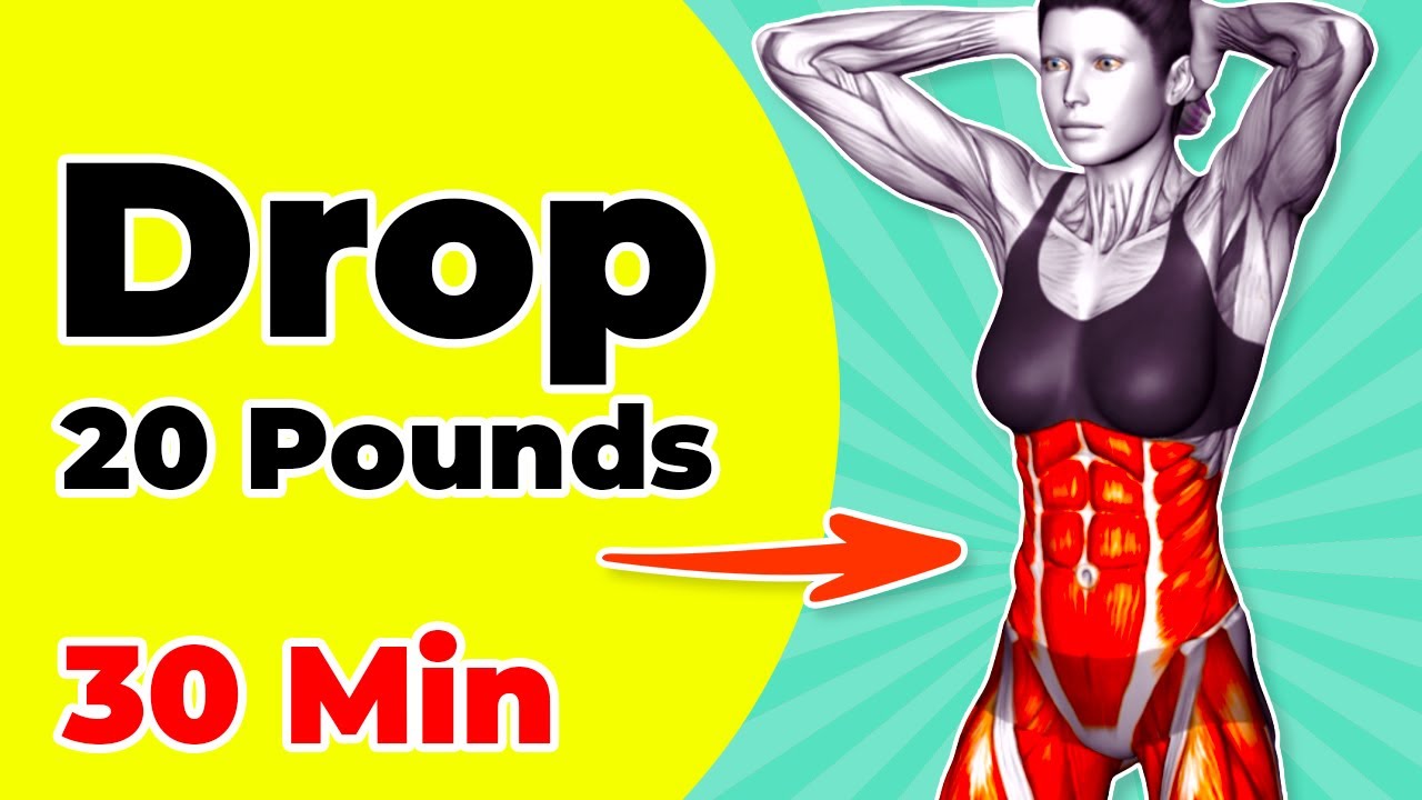 ➜ КАРДИО-тренировка, чтобы СБРОСИТЬ 20 ФУНТОВ для ХОРОШЕГО ➜ Делайте это 30 минут в день