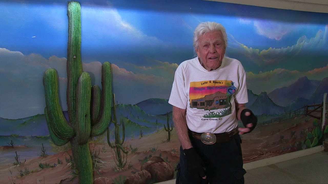 CCM Where History Lives -  Lester Rechlin aka Mr. Cave Creek and Gold in the Mine