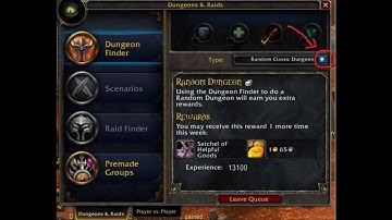 How to use dungeon finder in World of Warcraft