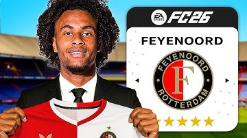 Ik word de manager van Feyenoord in FC 26... AFL 1.