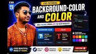 CSS Background-Color & Color Property Explained | CSS Tutorial for Beginners | Web Development