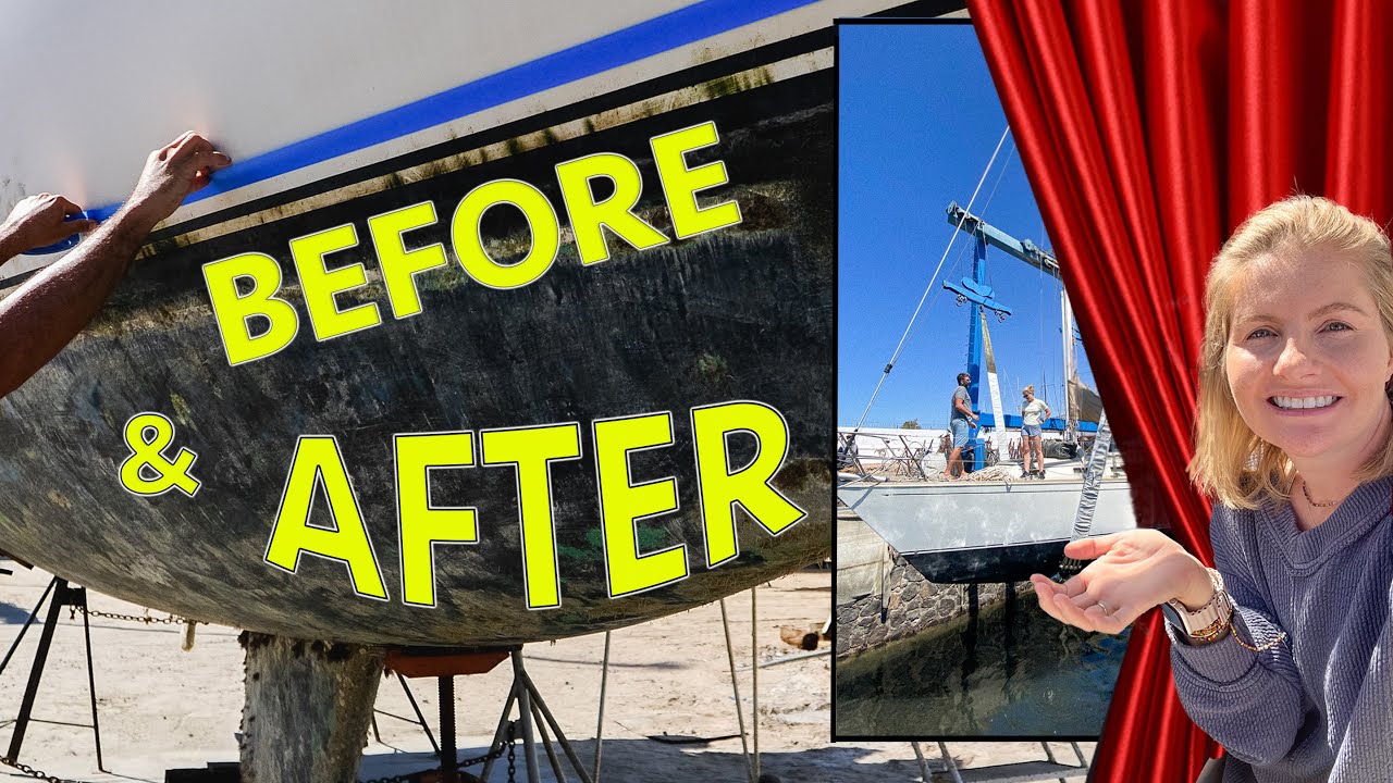 The BIG Reveal: 36 ft Sailboat Refit & TOTAL Transformation! (1500 hrs of Work in 15 Mins CSS Ep192)