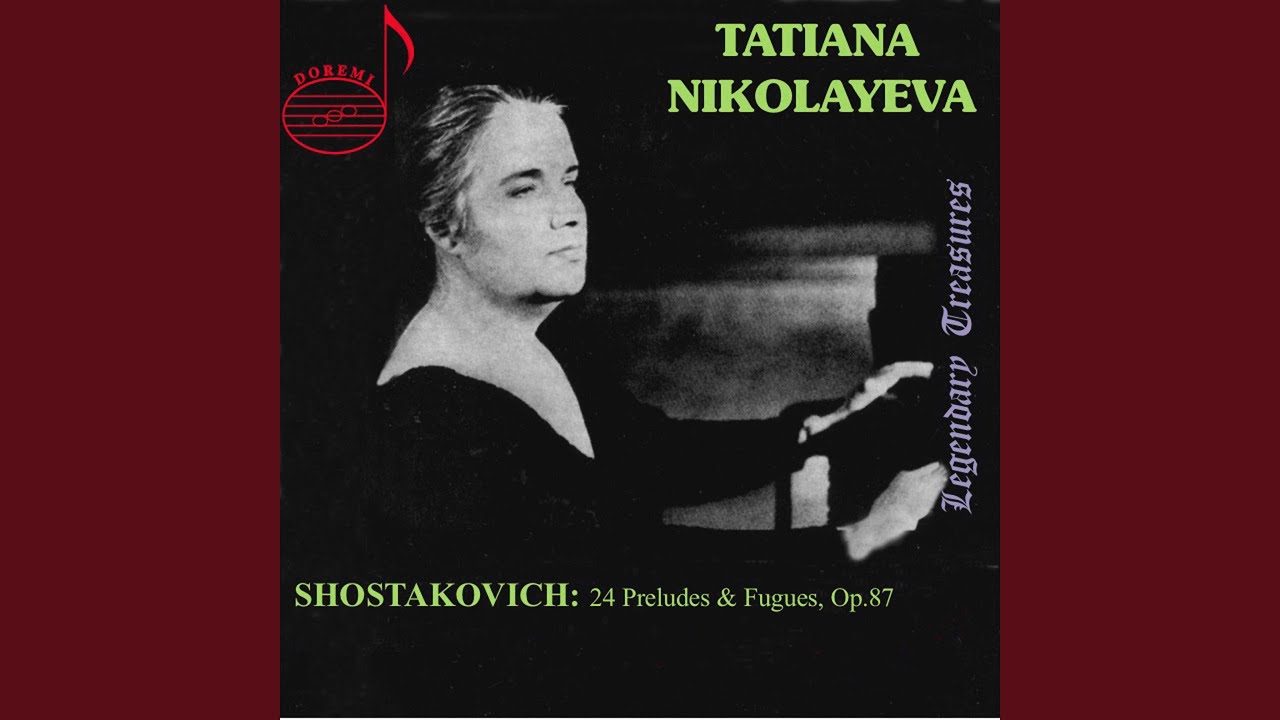 在 YouTube 上觀看「24 Preludes & Fugues, Op. 87: Fugue No. 16 in B-Flat Minor. Adagio」