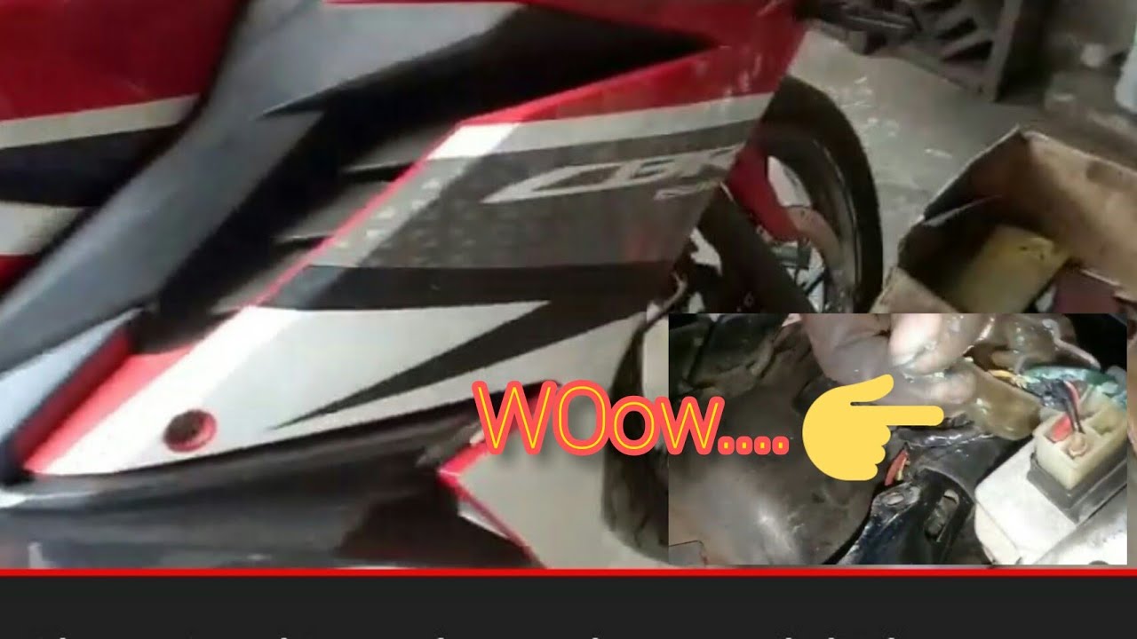 Cbr 150 r aki ngedrop/tekor,susah hidup