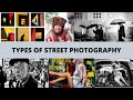 What are all the TYPES of Street Photography you can do?