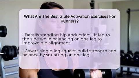 What Are The Best Glute Activation Exercises For Runners? - Running Beyond Limits