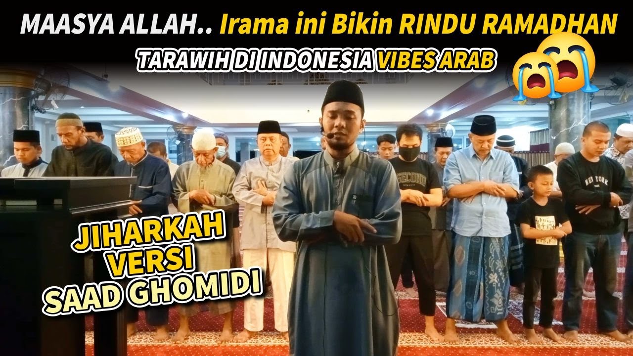 Tarawih dengan irama Jiharkah hati jadi Tenang | Shidqi Abu Usamah