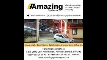 An Entry Automation Solution with a Boom Barrier and a UHF RFID Access Control System